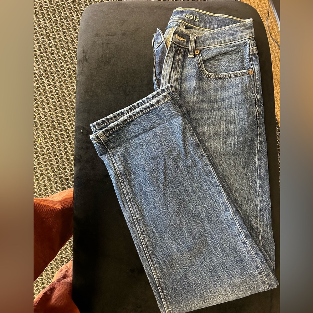 AE low rise baggy straight jean